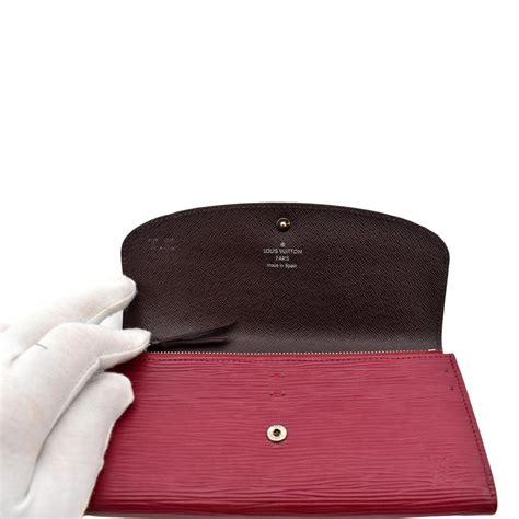 louis vuitton emilie wallet epi|emilie wallet Louis Vuitton fuchsia.